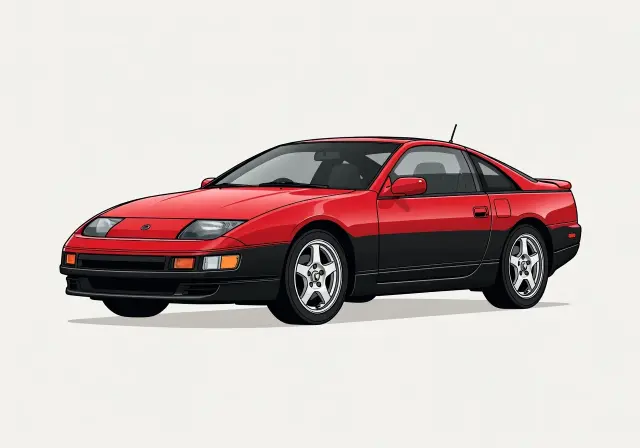 1991 Nissan 300ZX Turbo Coupe