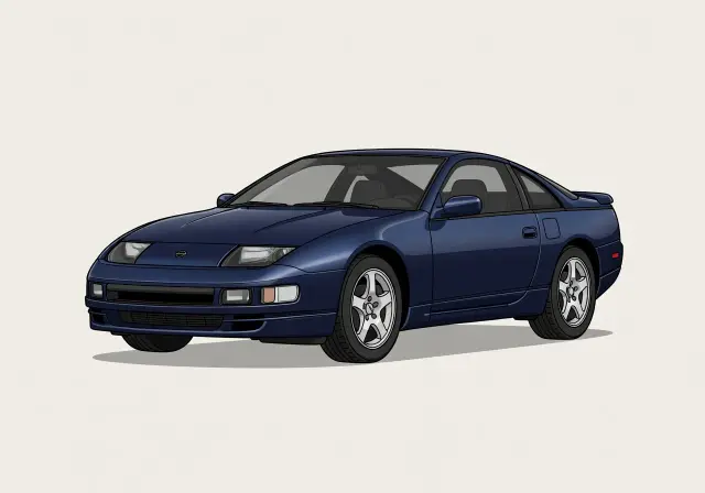 1995 Nissan 300ZX Turbo Coupe