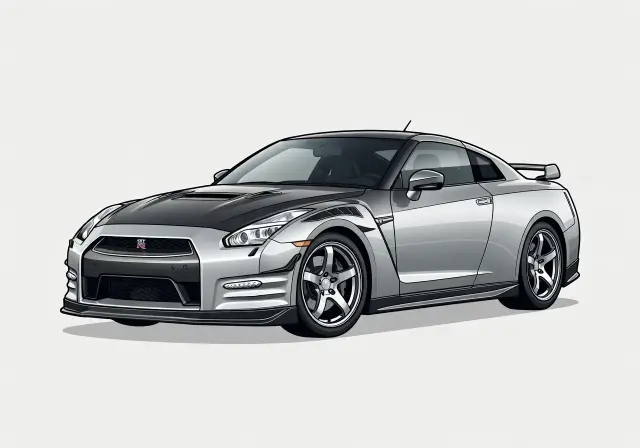 2009 Nissan GT-R GReddy GT43 Coupe