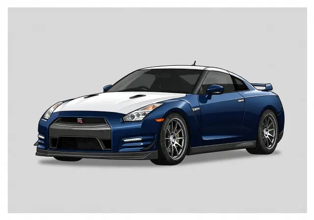2008 Nissan GT-R Mine's Coupe (Jap Spec)