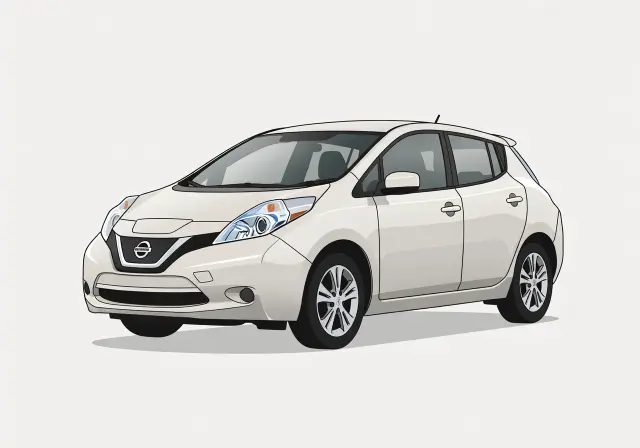 2013 Nissan Leaf SL Hatchback