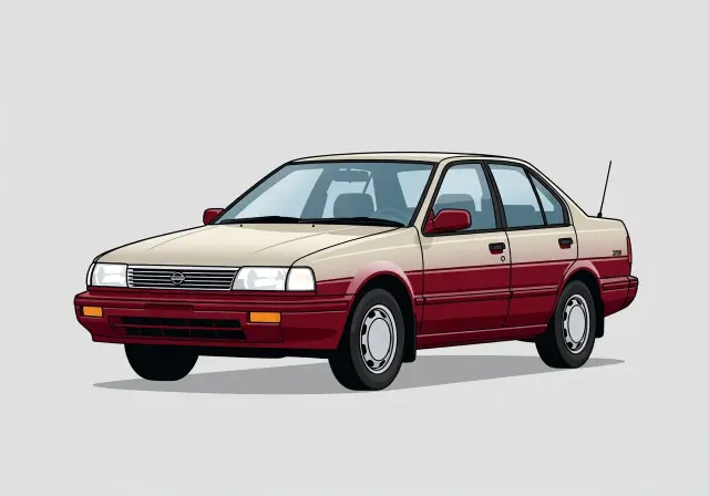 1983 Nissan Stanza XE Sedan