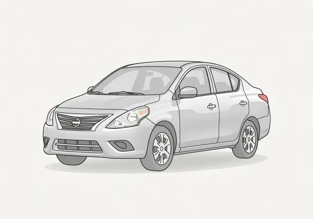 2012 Nissan Versa 1.6 SL Pure Drive Sedan