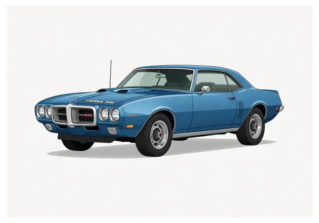 1968 Pontiac Firebird Trans Am 400 H.O. Coupe