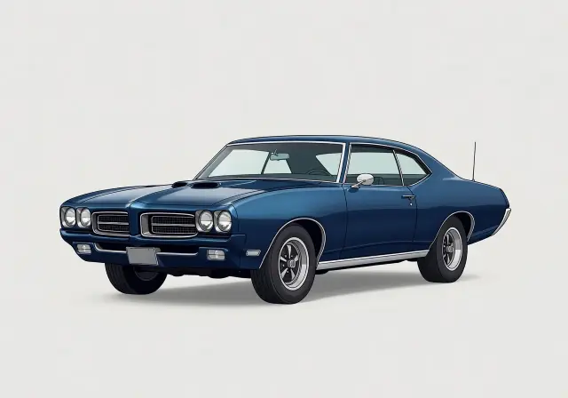1968 Pontiac GTO 400 Ram-Air Coupe