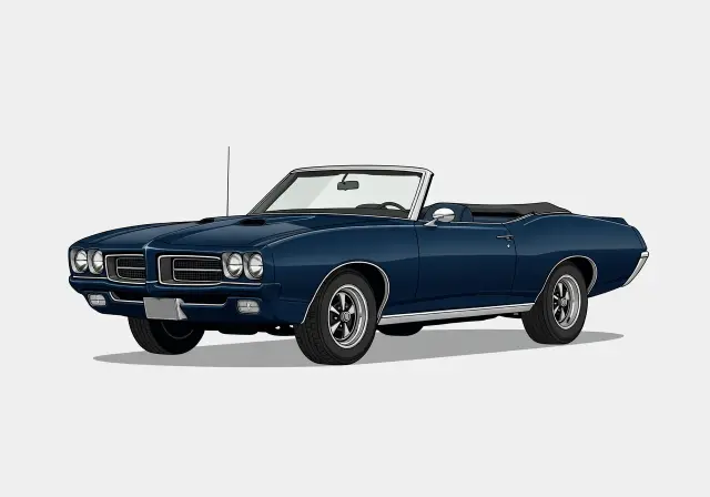 1968 Pontiac GTO Convertible