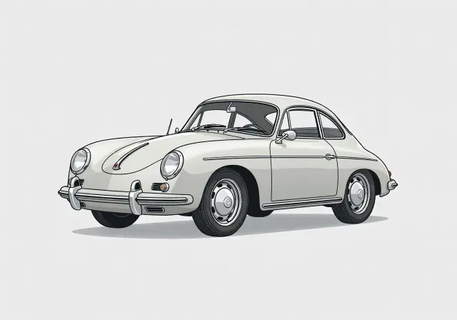 1963 Porsche 356 1600 SC Coupe