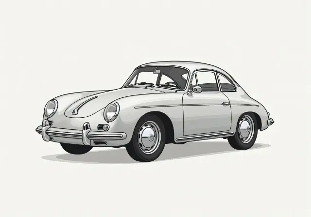 1962 Porsche 356 Carrera 2 GS Coupe