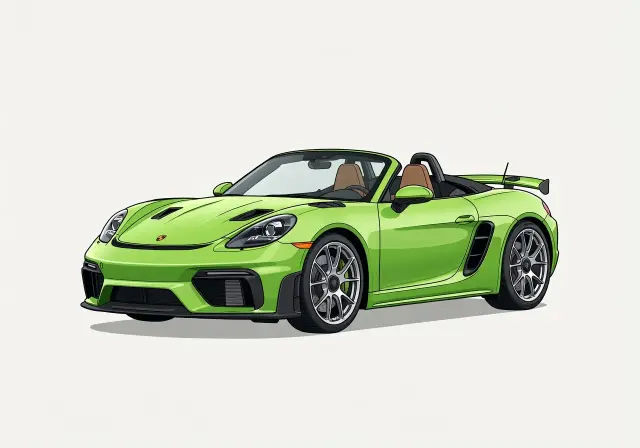 2024 Porsche 718 Boxster Spyder RS