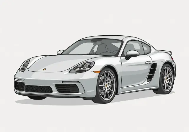 2017 Porsche 718 Cayman Coupe
