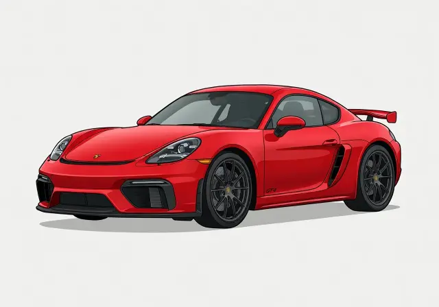 2020 Porsche 718 Cayman GT4 Coupe