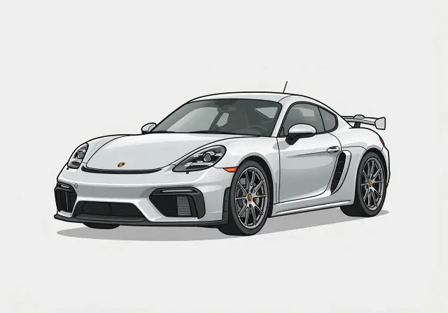 2021 Porsche 718 Cayman GT4 Coupe