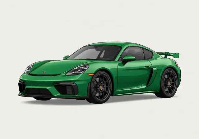 2021 Porsche 718 Cayman GT4 Coupe (Euro Spec)