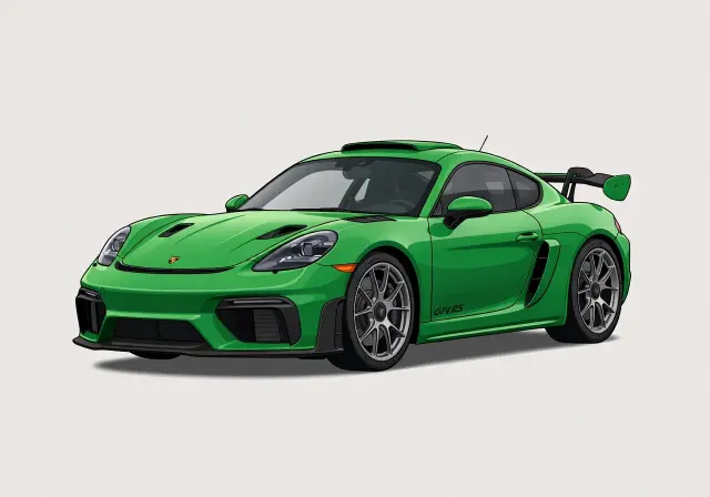 2022 Porsche 718 Cayman GT4 RS Coupe