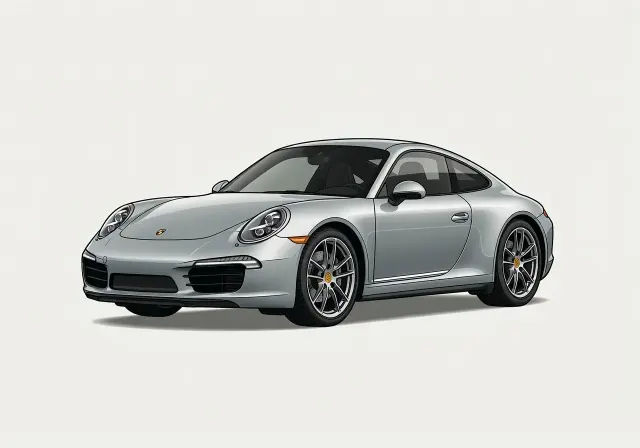 2014 Porsche 911 50th Anniversary Edition Coupe