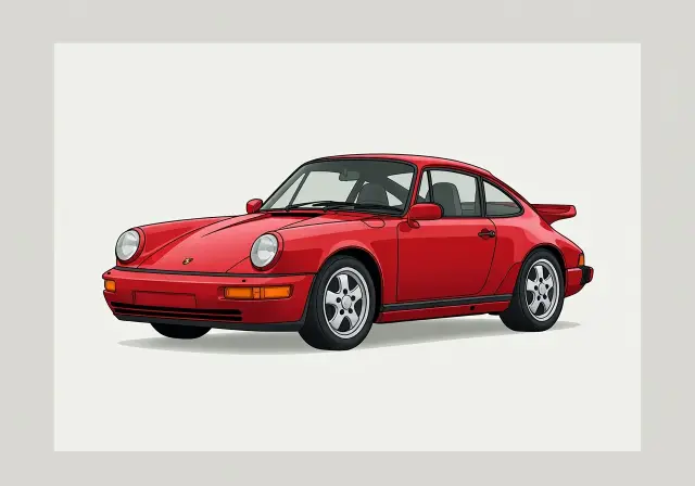 1991 Porsche 911 Carrera 2 Coupe