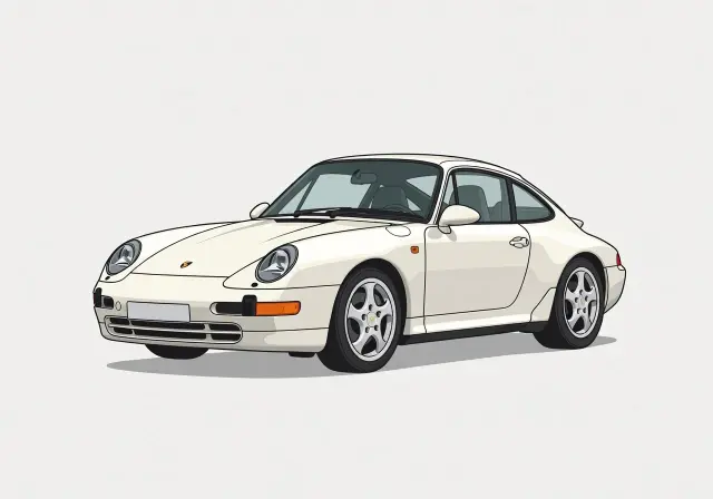 1995 Porsche 911 Carrera 4 Coupe