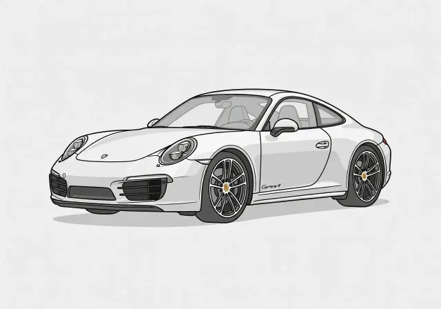2017 Porsche 911 Carrera 4 Coupe