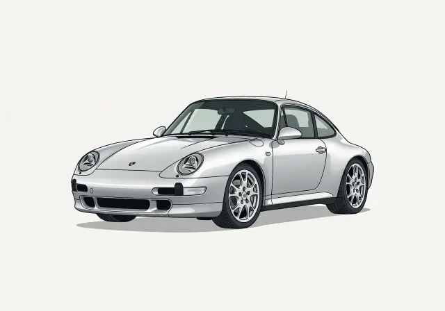 1996 Porsche 911 Carrera 4S Coupe
