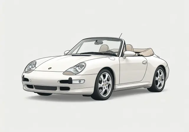 1996 Porsche 911 Carrera Cabriolet