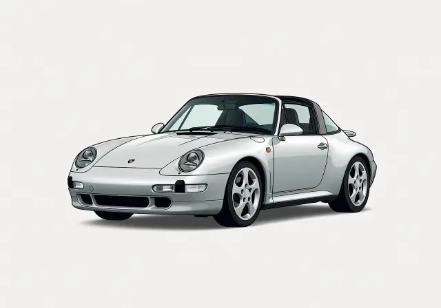 1996 Porsche 911 Carrera Targa Coupe