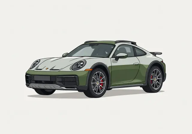 2023 Porsche 911 Dakar Coupe