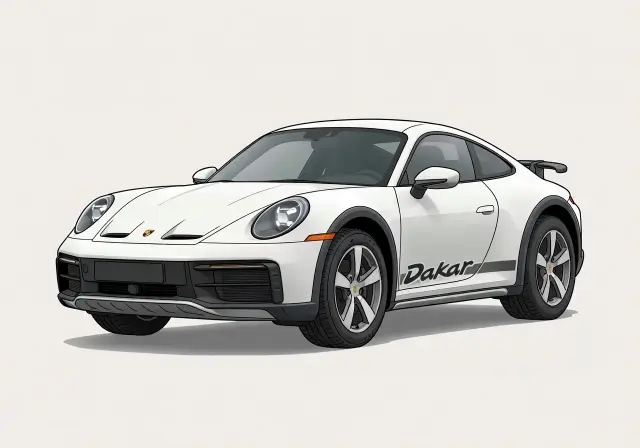 2024 Porsche 911 Dakar Coupe
