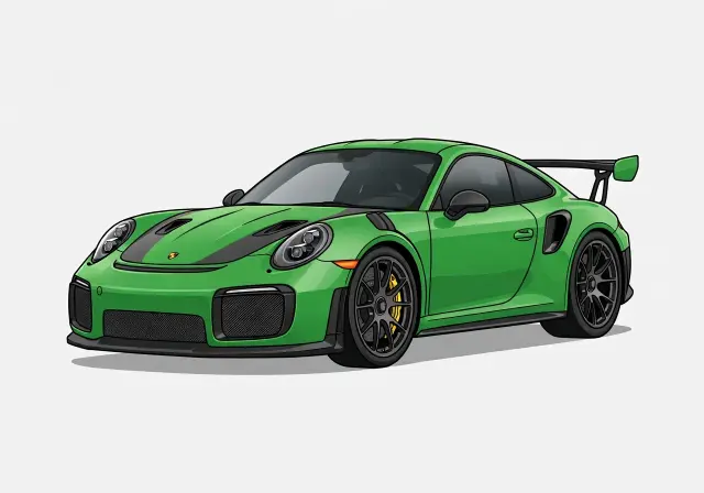 2018 Porsche 911 GT2 RS Weissach Edition Coupe