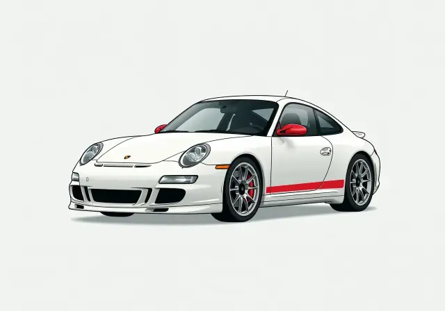 2007 Porsche 911 GT3 RS Coupe