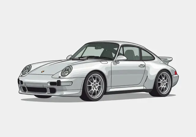 1995 Porsche 911 Gunther Werks Coupe