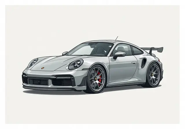 2025 Porsche 911 Gunther Werks Turbo Coupe