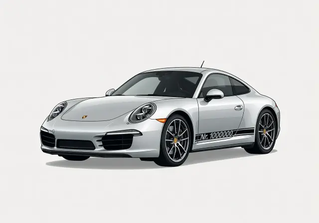 2017 Porsche 911 Nr. 1000000 Coupe (No. 1,000,000)