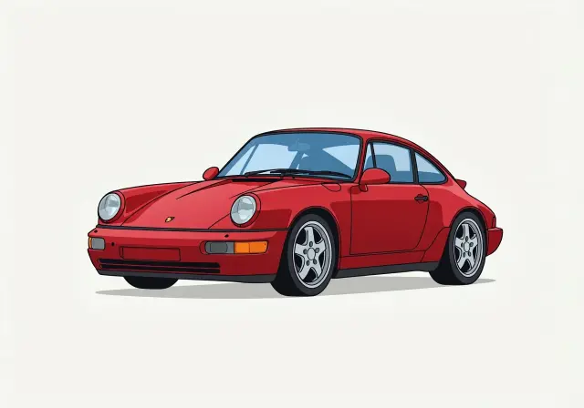 1993 Porsche 911 RS America Coupe
