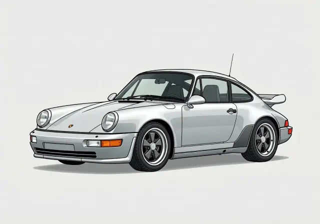 1993 Porsche 911 Ruf BTR Coupe