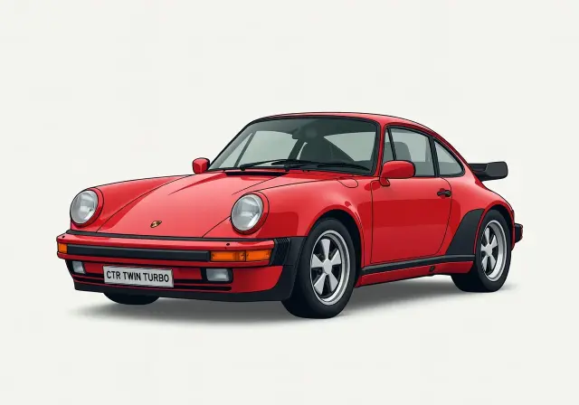 1987 Porsche 911 Ruf CTR Twin-Turbo Coupe