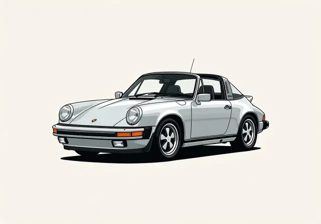 1978 Porsche 911 SC Targa Coupe