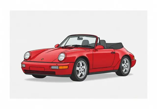 1993 Porsche 911 Speedster Cabriolet