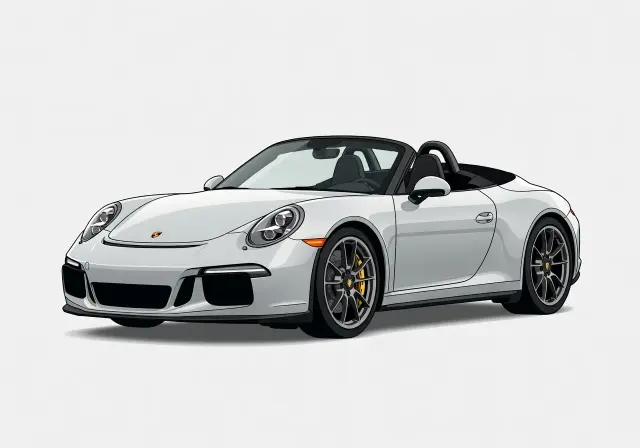 2019 Porsche 911 Speedster Cabriolet