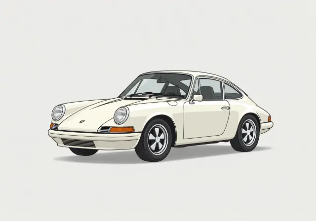 1968 Porsche 911 Sportomatic Coupe