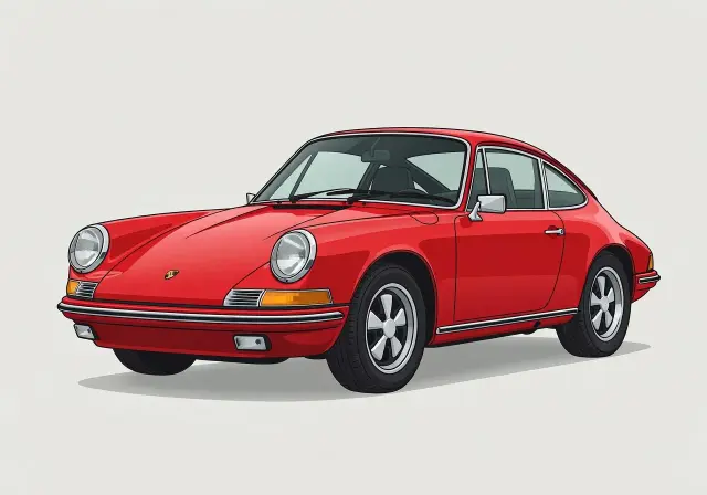 1972 Porsche 911 T Coupe