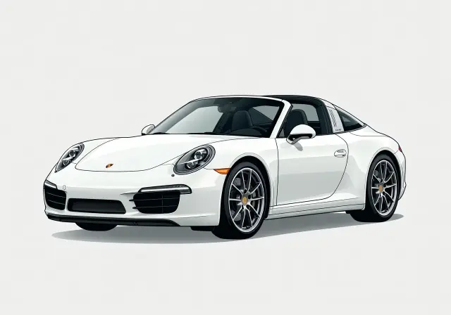 2017 Porsche 911 Targa 4 Coupe