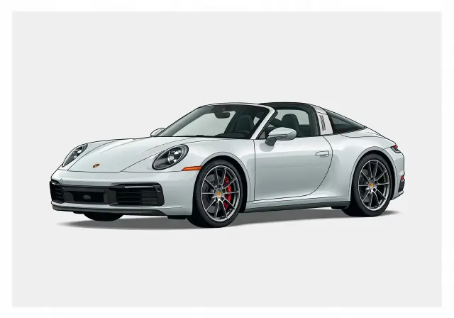 2021 Porsche 911 Targa 4 Coupe