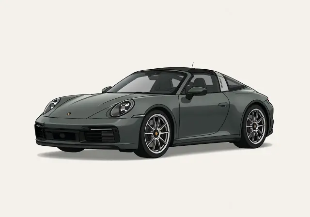 2022 Porsche 911 Targa 4 GTS