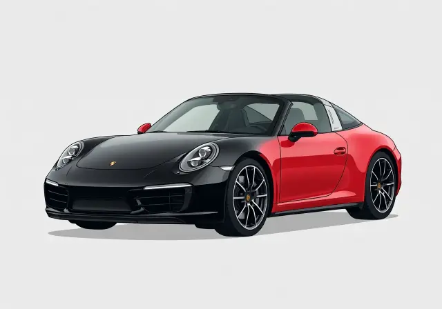 2017 Porsche 911 Targa 4 GTS Coupe