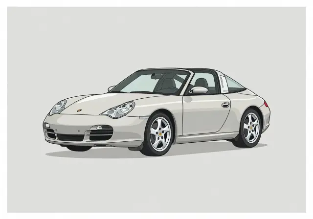 2002 Porsche 911 Targa Coupe