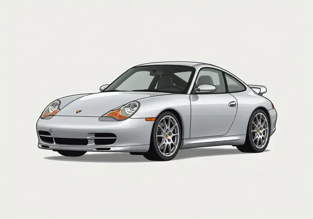 1996 Porsche 911 TechArt Carrera Coupe