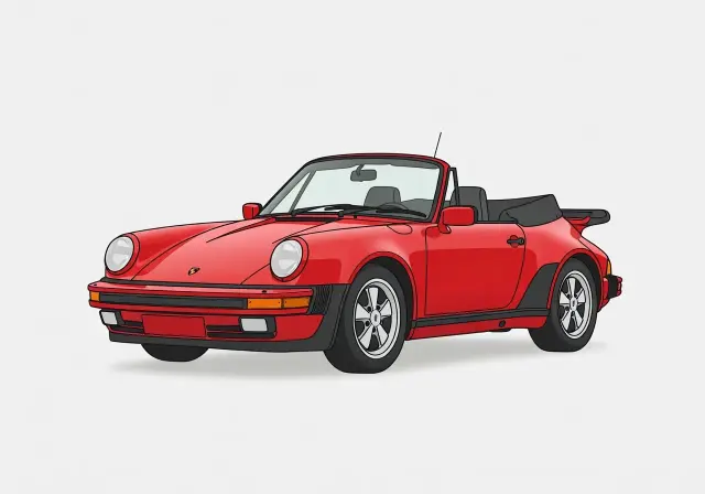 1987 Porsche 911 Turbo Cabriolet