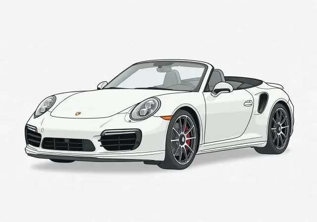 2017 Porsche 911 Turbo Cabriolet