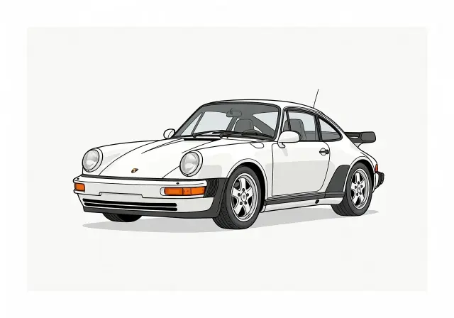 1991 Porsche 911 Turbo Coupe