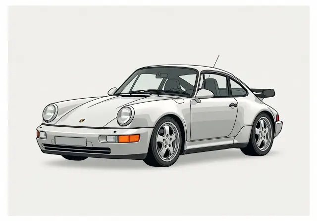 1994 Porsche 911 Turbo Coupe